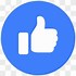 Image result for Facebook Logo Small Circle