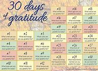 Image result for 30 Days of Gratitude