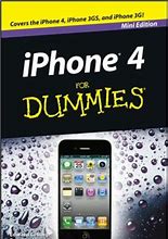 Image result for Apple iPhone 4 for Dummies