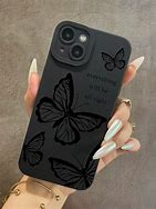 Image result for iPhone 15 Butterfly Y2K Phone Case