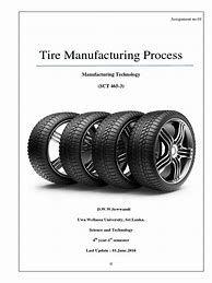 Image result for Tire Manufacturing Process