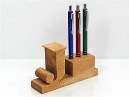 Image result for Personalized Wooden Pen Holder