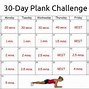 Image result for 30-Day Hard Challenge Printable