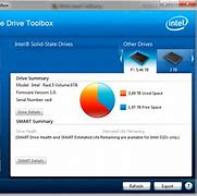 Image result for Intel SSD ToolBox