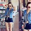 Image result for Double Denim Country Style