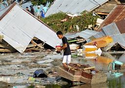Image result for Indonesia Island Hit by Tsunami