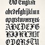 Image result for Large Sized Old English Font