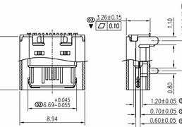 Image result for USBC Domensions