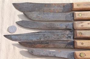 Image result for Vintage High Carbon Steel Knives