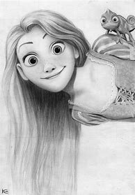 Image result for Disney Princess Rapunzel Drawing