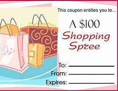 Image result for Shopping Spree Card