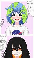 Image result for Black Hole Sensei X Earth Chan