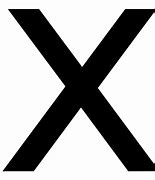 Image result for Black X Template