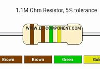 Image result for Brown Green Brown Resistor