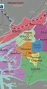 Image result for Osaka Area Map