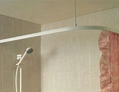 Image result for Shower Curtain Rail