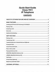 Image result for Cisco IP Phone 7911 Setup