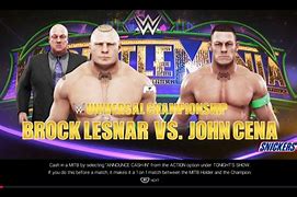 Image result for WWE 2K19 John Cena vs Brock Lesnar