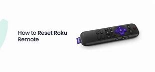 Image result for Reset Roku