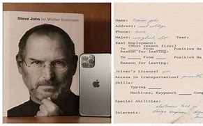 Image result for Steve Jobs Check