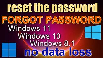 Image result for Windows Password Forgotten