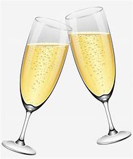 Image result for Champagne Glasses No Background