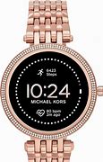 Image result for Round Dial Diamond Smartwatch Rose Gold