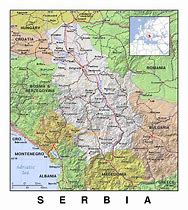 Image result for Serbia Political Map