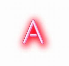 Image result for Cool Neon Letter A