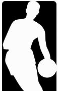 Image result for Basketball NBA Logo Black and White