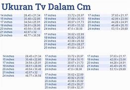 Image result for Dimensi TV 47 Inch