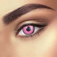 Image result for Pink Clear Contacts