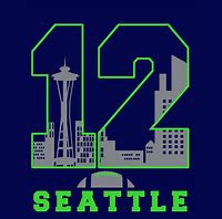 Image result for Seattle Seahawks 12th Man Football