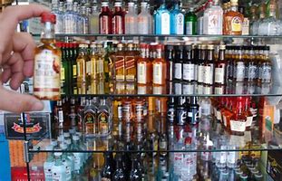 Image result for Airplane Liquor Bottles