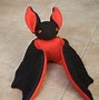 Image result for Red and White Bat Plushie