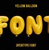 Image result for Yellow Font Alphabet