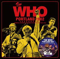 Image result for The Who 1982 LiveCD Soundboards