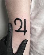 Image result for Small Number Tattoos