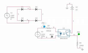 Image result for Opto-Isolator Circuits Example