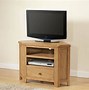 Image result for Oak Corner TV Stand