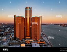 Image result for Detroit GM Building From Distance