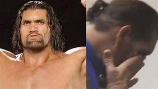 Image result for Great Khali Crying