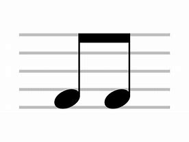 Image result for Beamed Notes Musical Symbol