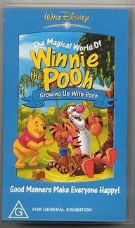 Image result for Growing Up with Winnie the Pooh VHS