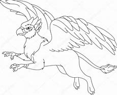 Image result for Griffion Coloring Pages