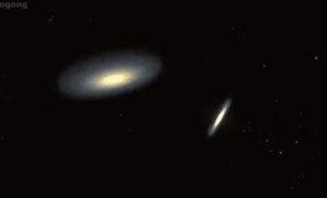 Image result for Milky Way Merge with Andromeda GIF
