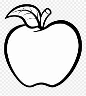 Image result for Apple BW Clip Art