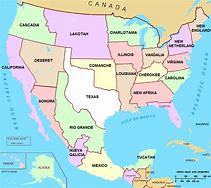 Image result for Alternate North America Map
