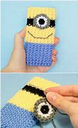 Image result for Minion Phone Case Crochet Pattern