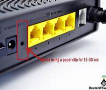 Image result for Reset Button On a 6608 Router